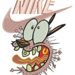 Nike Courage Cowardly Dog Logo Arysew